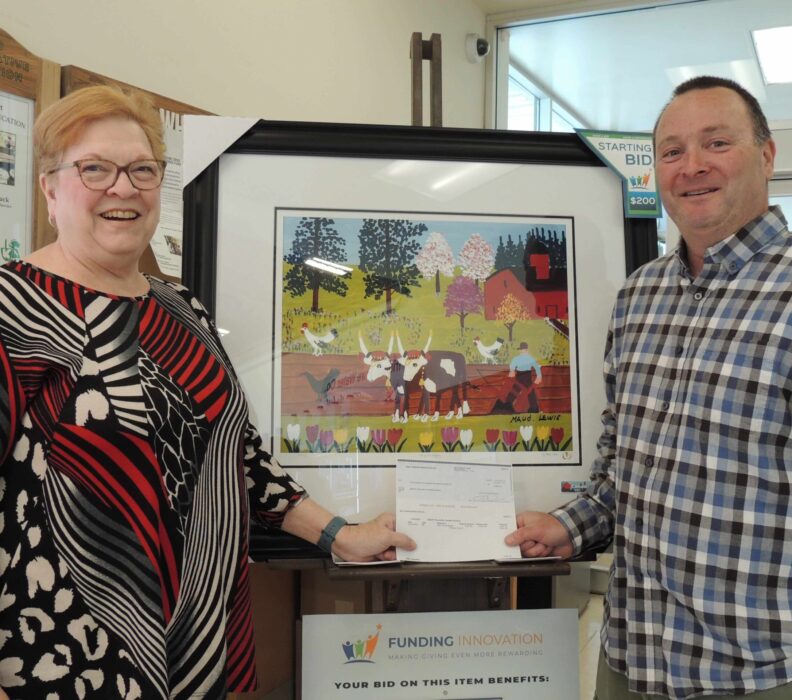 South Bruce Grey Health Centre raises important funds with Easel Program