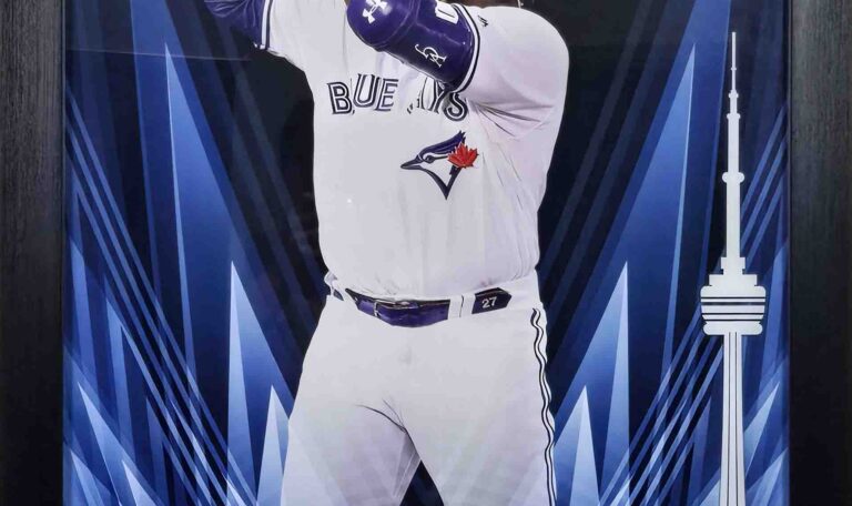 Vlad Guerrero JR Framed Print with Photoglass – Funding Innovation