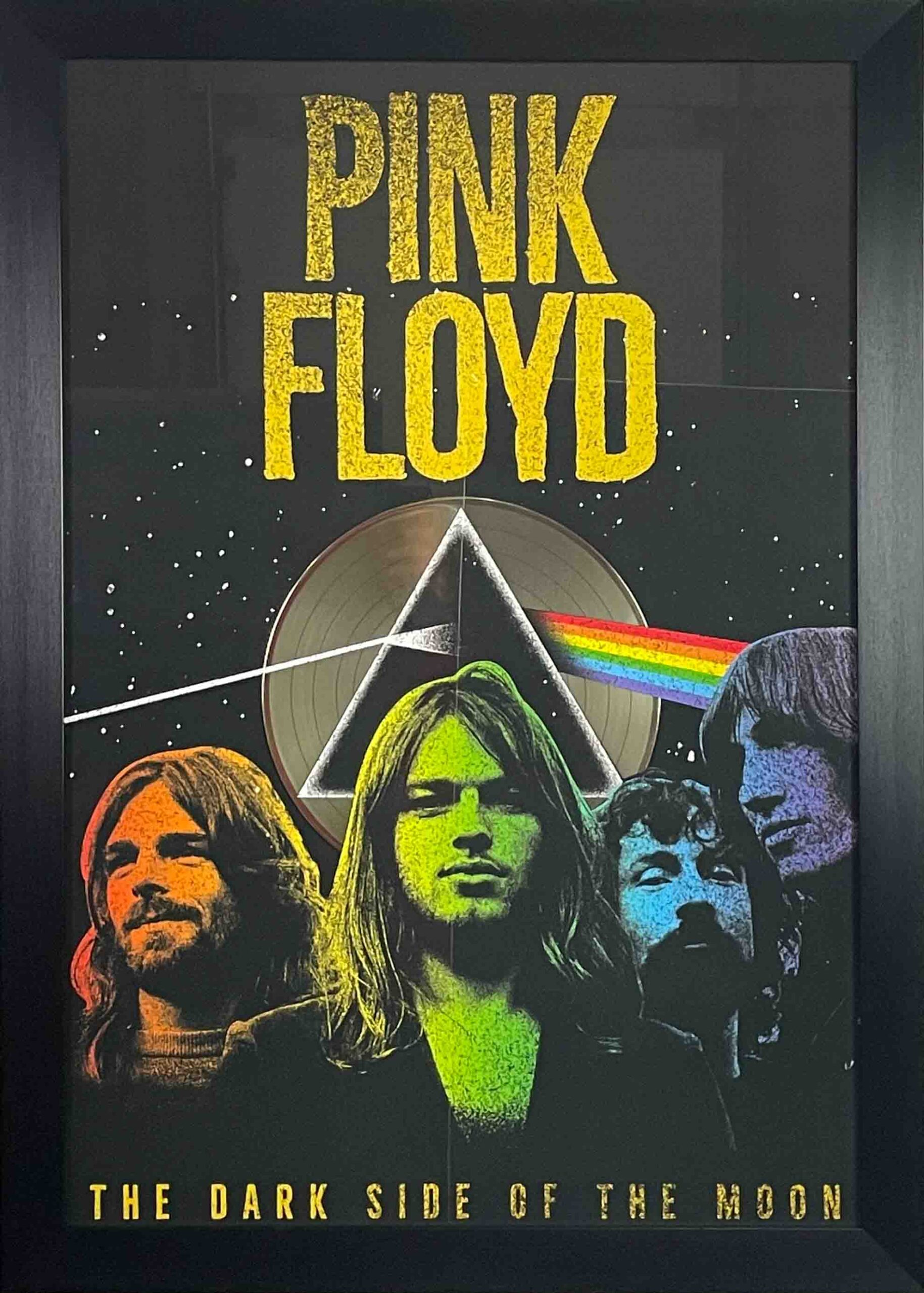 Pink Floyd Dark Side of the Moon with Gold LP – Funding Innovation