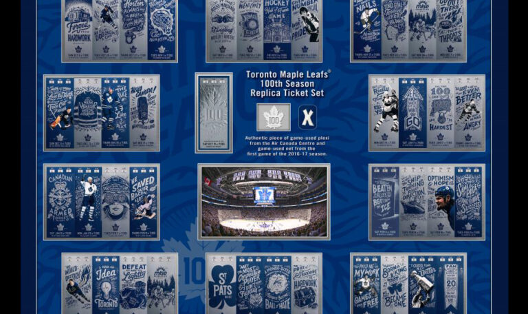 Toronto Maple Leafs 100th Anniversary Ticket Set – Funding Innovation