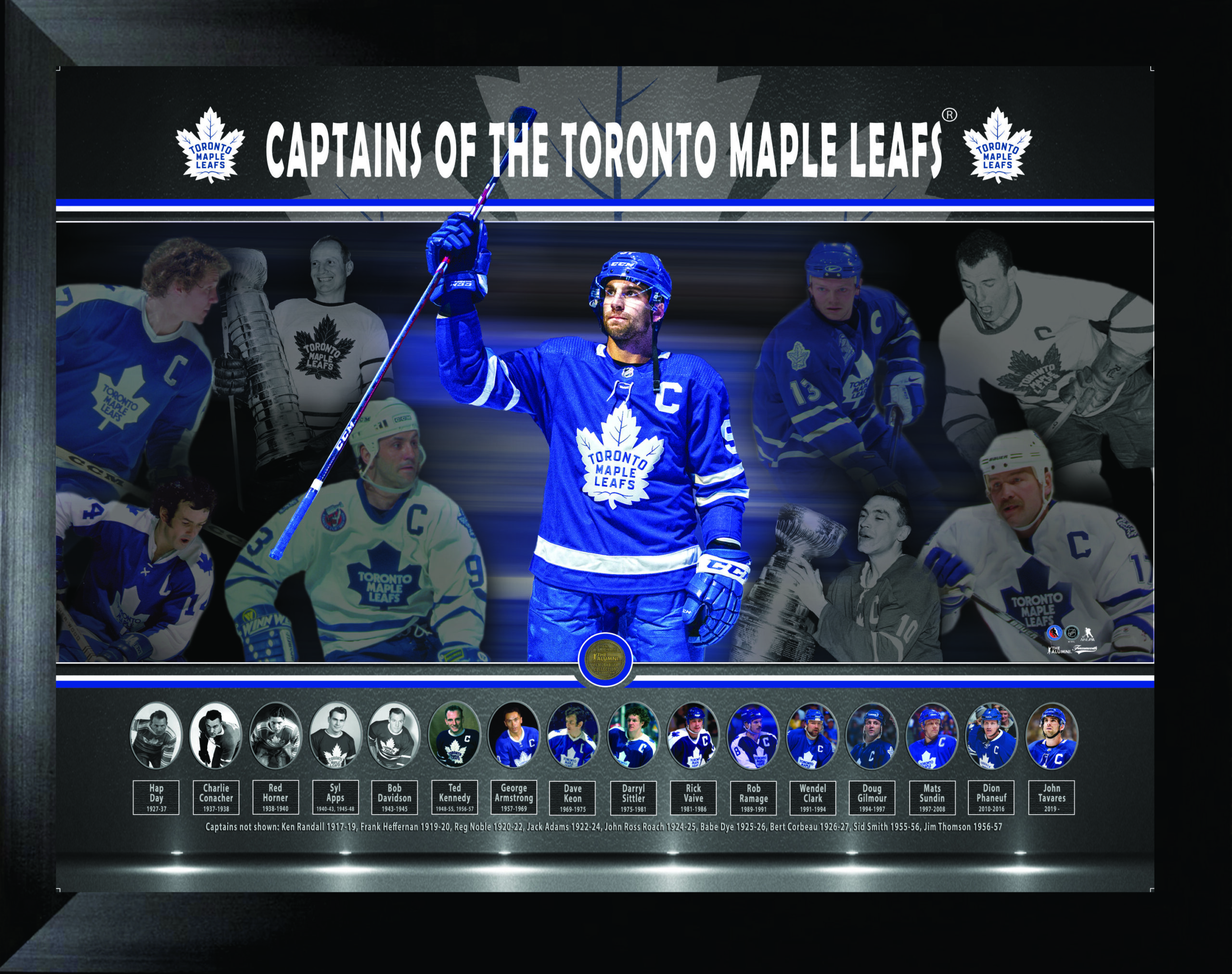 Toronto Maple Leafs Captains Row - alternate version