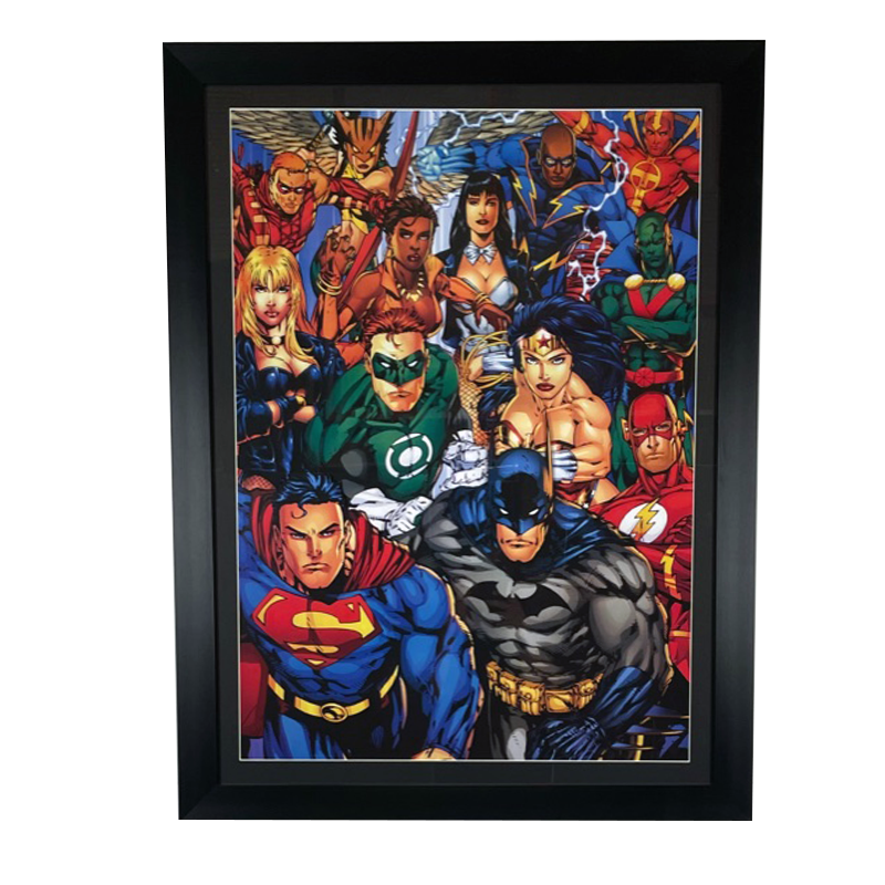 DC Comics Character Collage